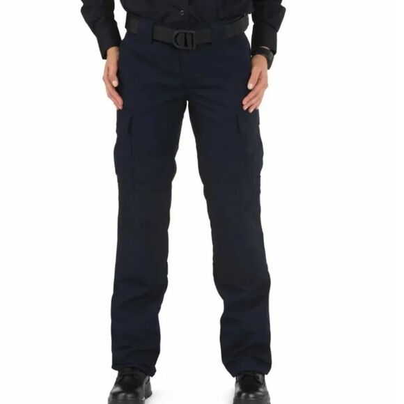 5.11 Tactical Women's TDU Pant Regular Fit Cargo Pockets Style 64359 Dark Navy - Picture 1 of 16